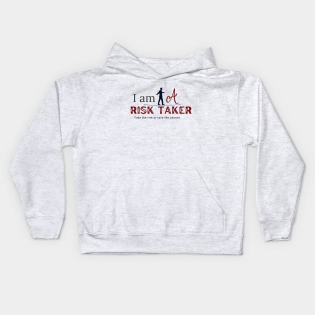 Risk Taker Kids Hoodie by RamsApparel08